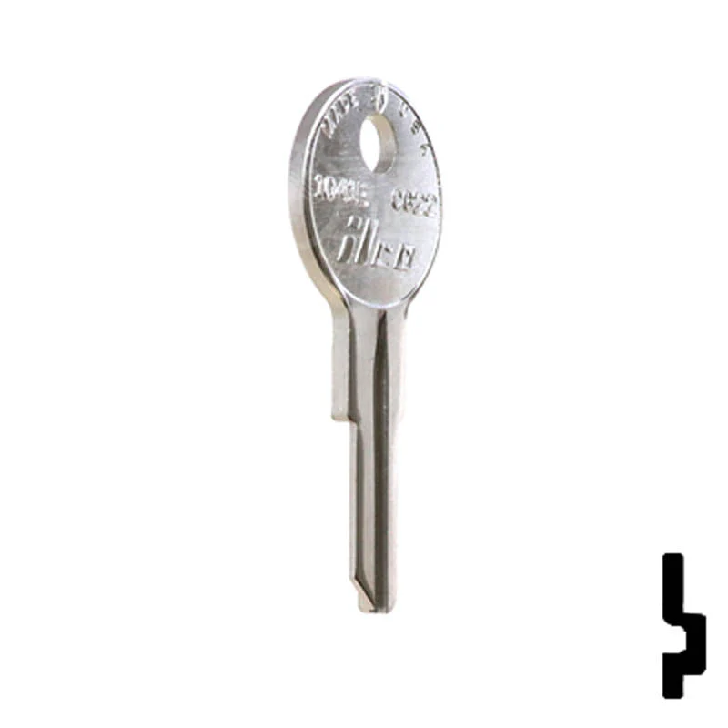 Uncut Key Blank | Chicago | 1041E, CG22 - Image 4