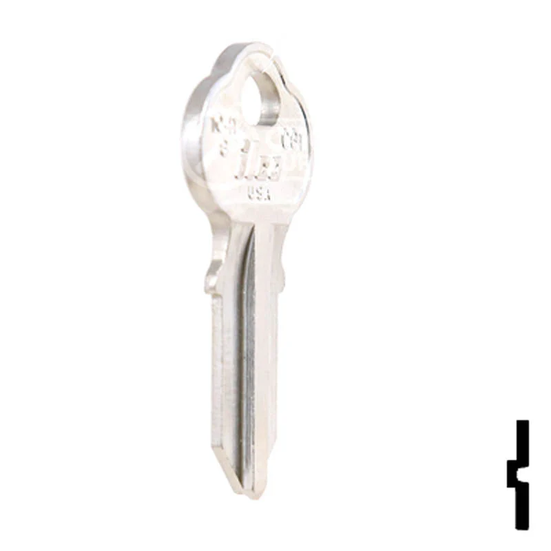 Uncut  Key Blank | Chicago |1041G, CG1 - Image 5