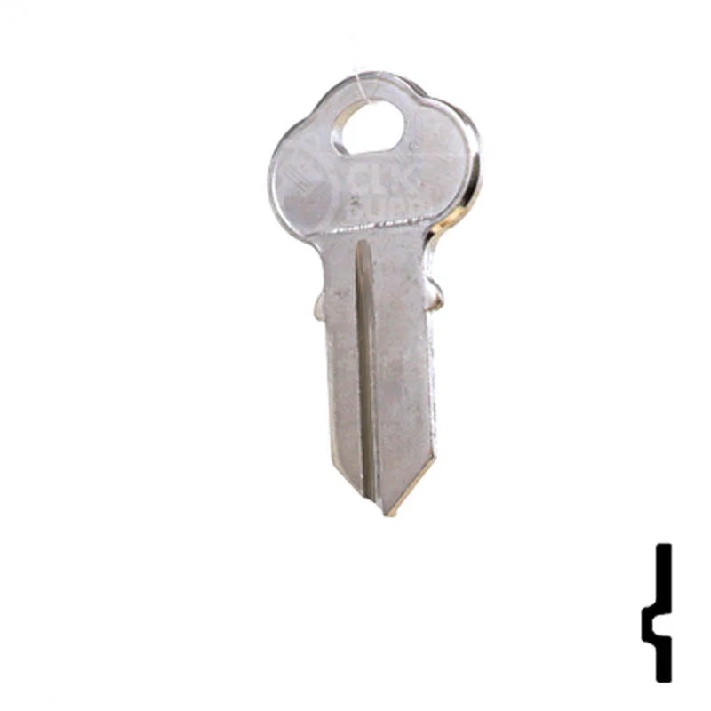 Uncut Key Blank | Chicago | 1041GR - Image 11