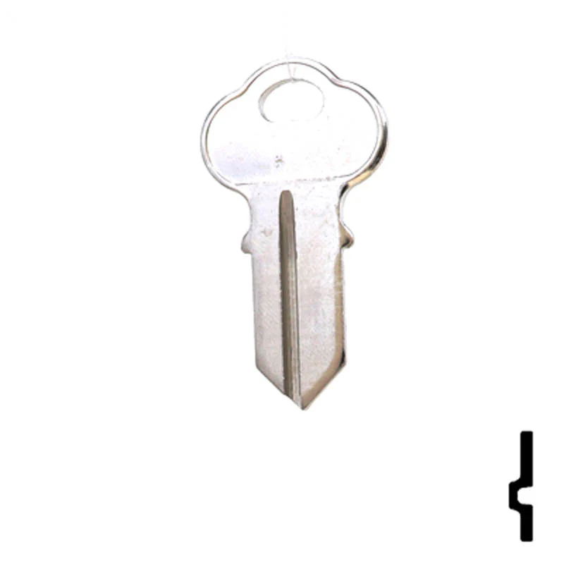 Uncut Key Blank | Chicago | 1041GR - Image 12