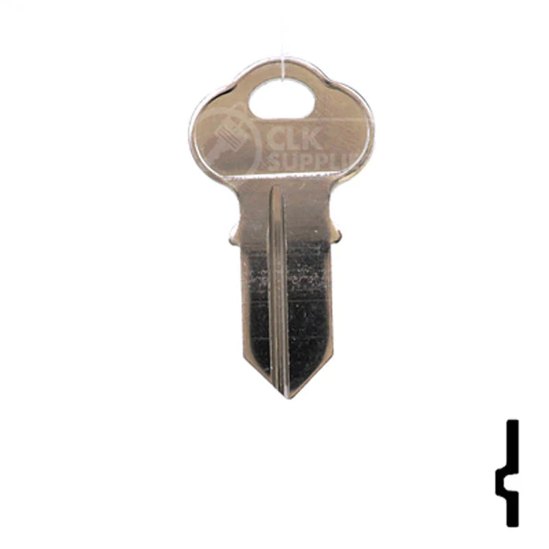 Uncut Key Blank | Chicago | 1041GR - Image 13
