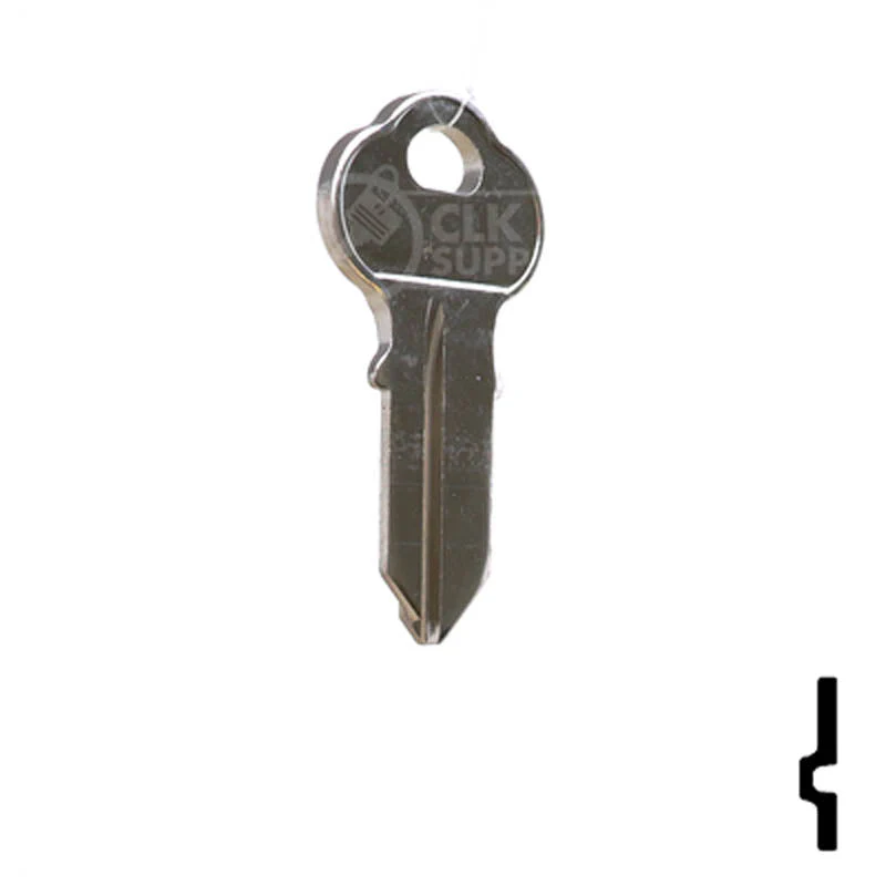 Uncut Key Blank | Chicago | 1041GR - Image 16