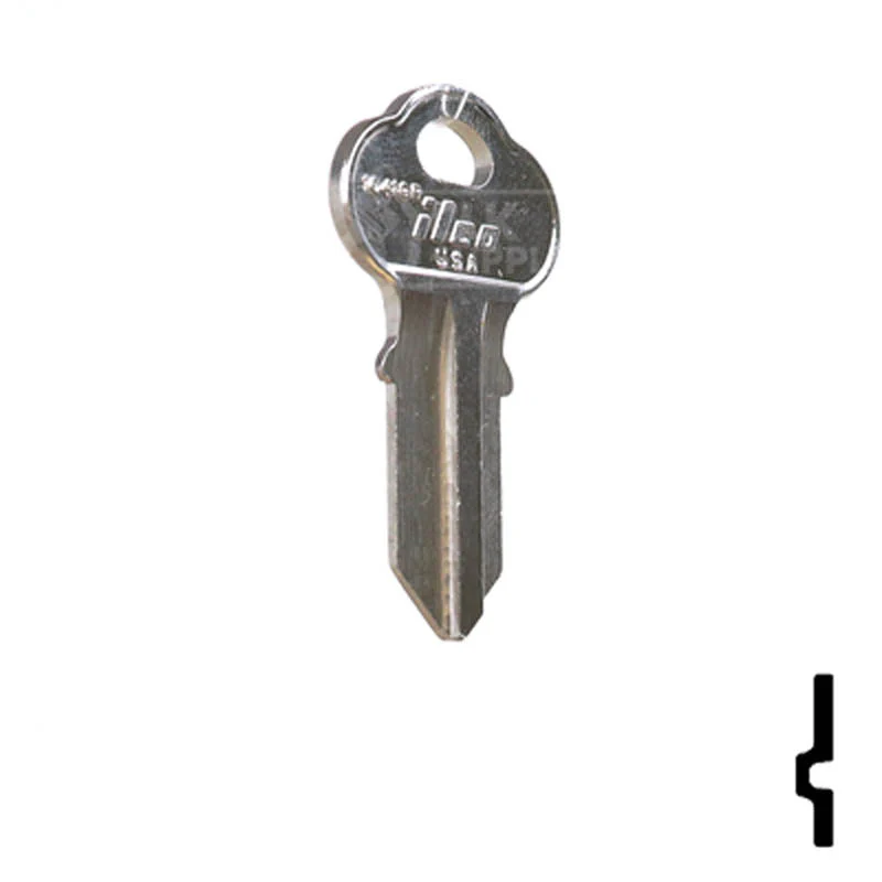 Uncut Key Blank | Chicago | 1041GR - Image 4