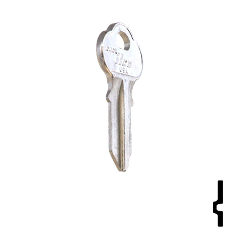 Uncut Key Blank | Chicago | 1041GR - Image 5
