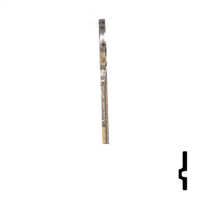 Uncut Key Blank | Chicago | 1041GR - Image 6