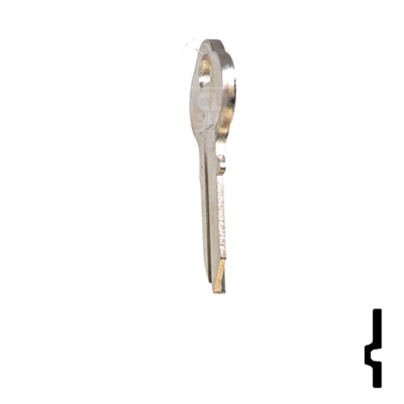 Uncut Key Blank | Chicago | 1041GR - Image 8