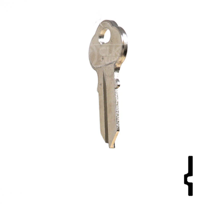 Uncut Key Blank | Chicago | 1041GR - Image 9