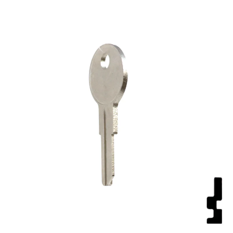Uncut Key Blank | Chicago | 1041TR - Image 10