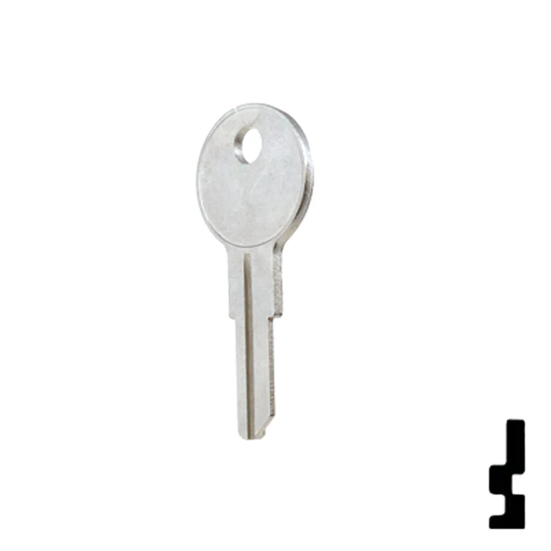 Uncut Key Blank | Chicago | 1041TR - Image 11