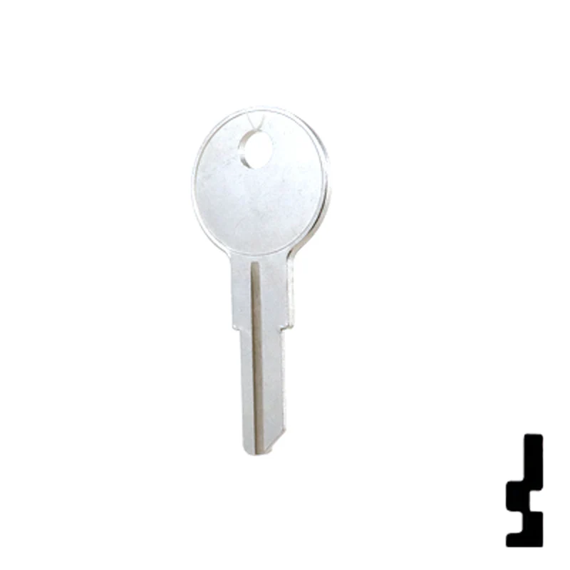 Uncut Key Blank | Chicago | 1041TR - Image 12