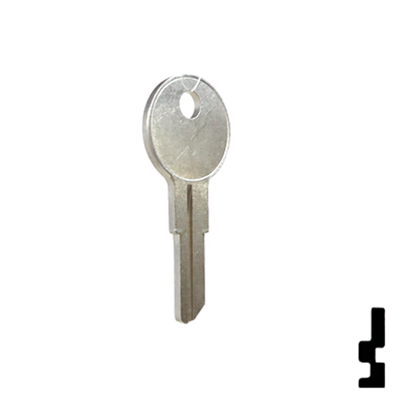 Uncut Key Blank | Chicago | 1041TR - Image 17