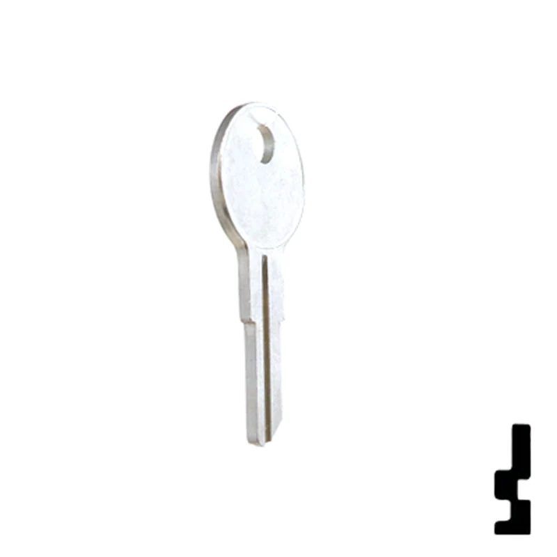 Uncut Key Blank | Chicago | 1041TR - Image 18