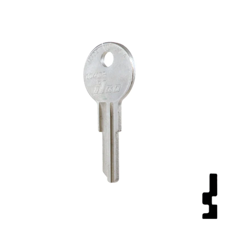 Uncut Key Blank | Chicago | 1041TR - Image 24