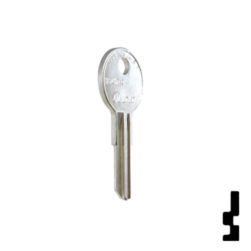 Uncut Key Blank | Chicago | 1041TR - Image 5