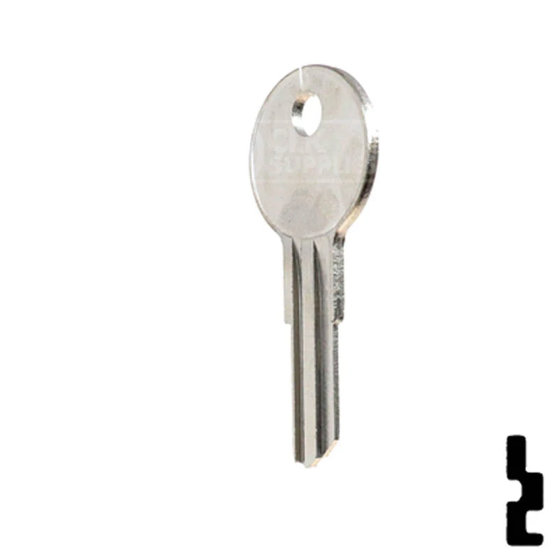 Uncut Key Blank | Chicago | C1041C - Image 10