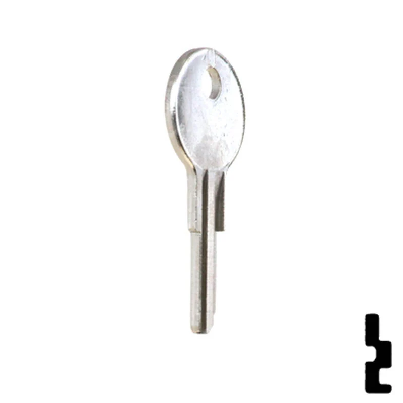 Uncut Key Blank | Chicago | C1041C - Image 17