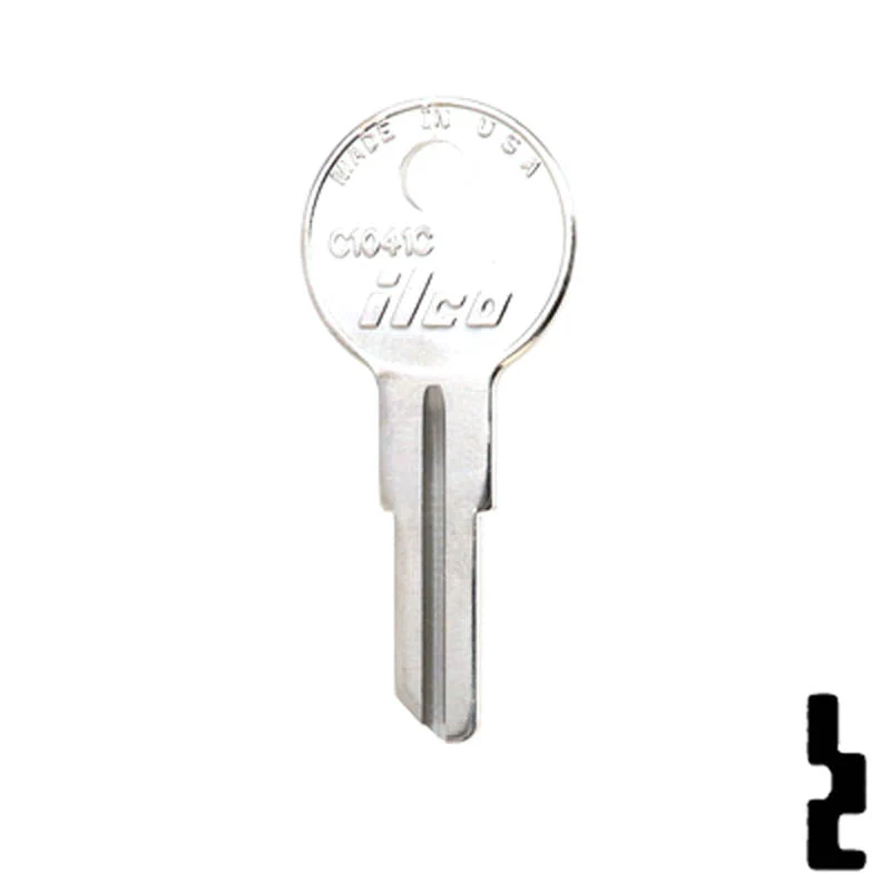 Uncut Key Blank | Chicago | C1041C - Image 24