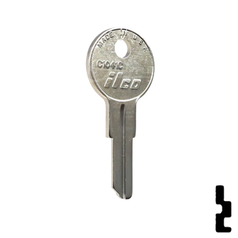 Uncut Key Blank | Chicago | C1041C - Image 3