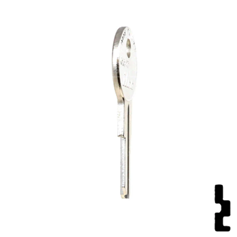 Uncut Key Blank | Chicago | C1041C - Image 6