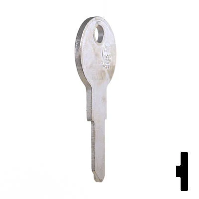 Uncut Key Blank | Chicago | C1041N, CHI-19D - Image 17
