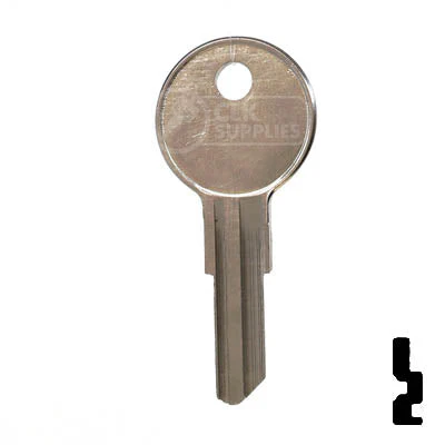 Uncut Key Blank | Chicago | C1041P - Image 12