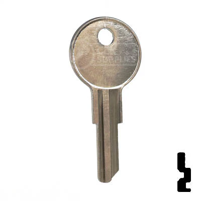 Uncut Key Blank | Chicago | C1041P - Image 14