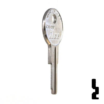 Uncut Key Blank | Chicago | C1041P - Image 5