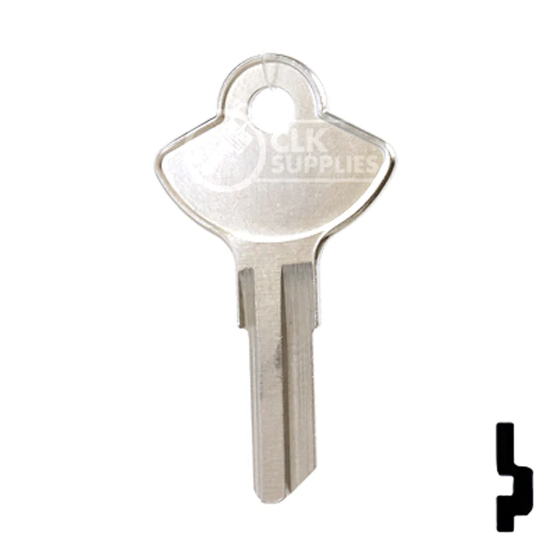 Uncut Key Blank | Chicago, Elgin | 1096EN - Image 12
