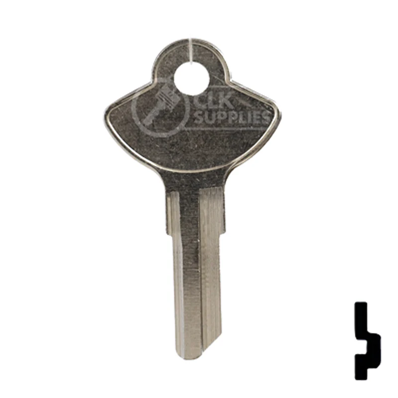 Uncut Key Blank | Chicago, Elgin | 1096EN - Image 13