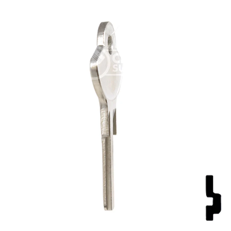Uncut Key Blank | Chicago, Elgin | 1096EN - Image 18