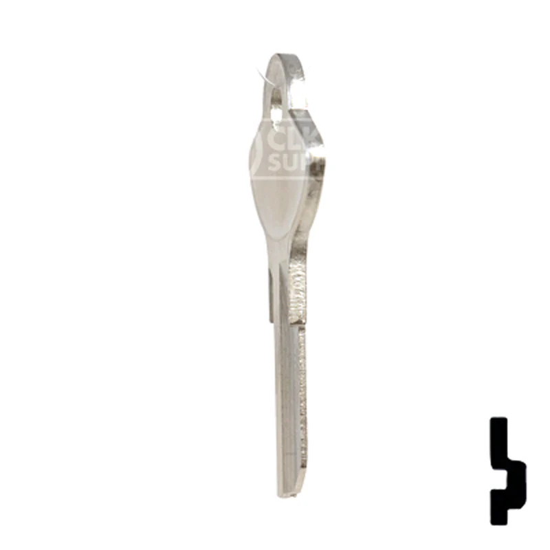 Uncut Key Blank | Chicago, Elgin | 1096EN - Image 8