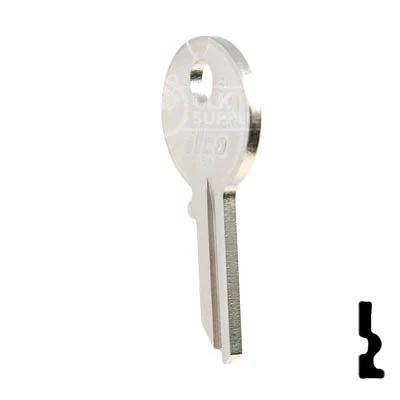Uncut Key Blank | Chicago | SC1041SR - Image 20