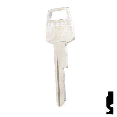 Uncut Key Blank | Chrysler  | 1767CH, Y146 - Image 10