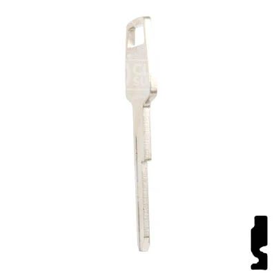 Uncut Key Blank | Chrysler  | 1767CH, Y146 - Image 8