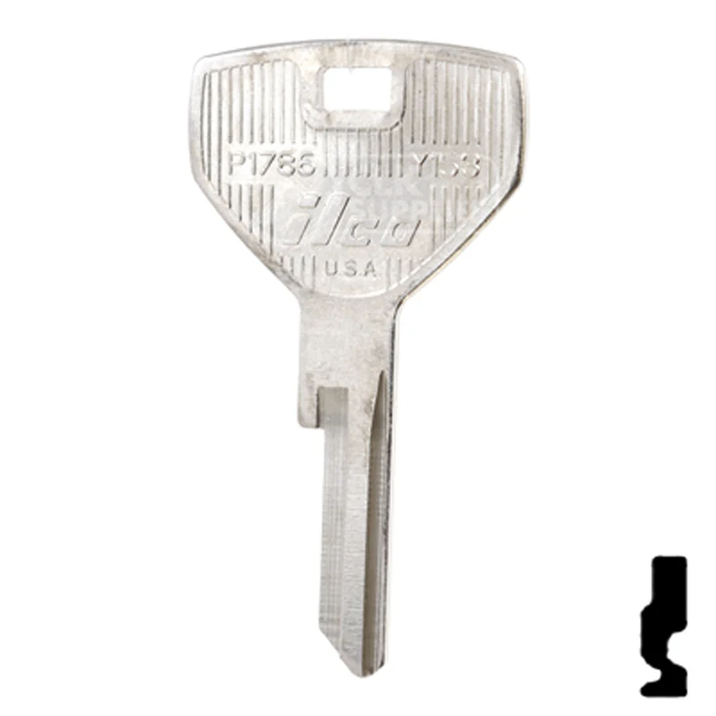 Uncut Key Blank | Chrysler, Dodge, Jeep | P1786, Y153 - Image 24