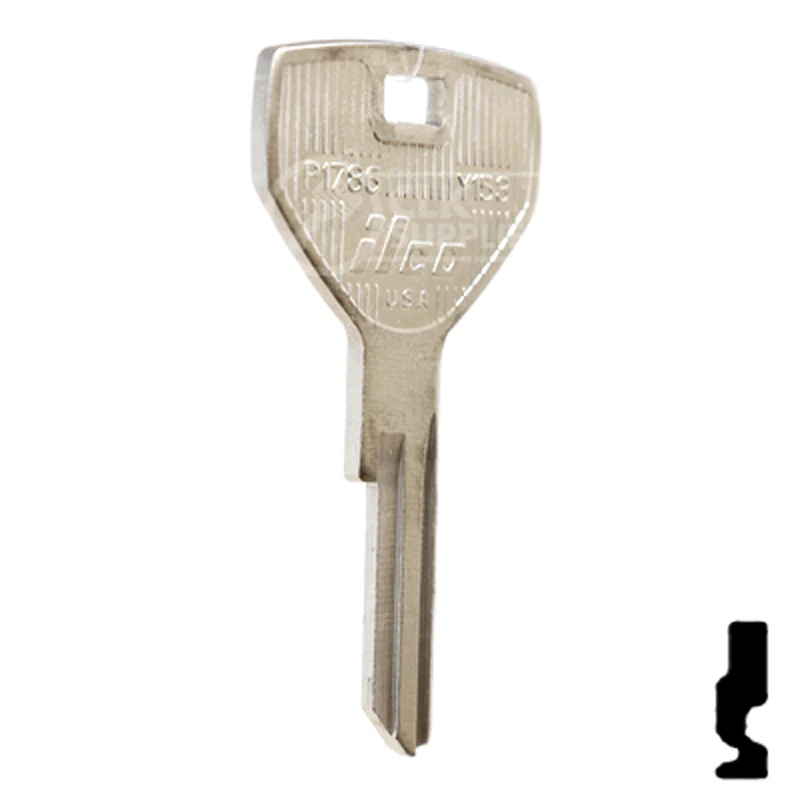Uncut Key Blank | Chrysler, Dodge, Jeep | P1786, Y153 - Image 4