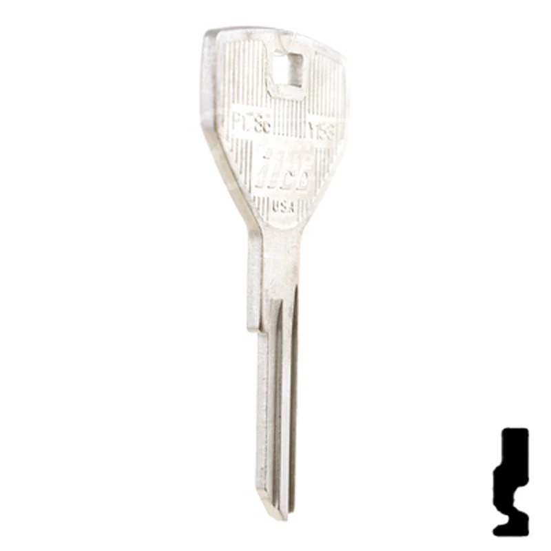 Uncut Key Blank | Chrysler, Dodge, Jeep | P1786, Y153 - Image 5