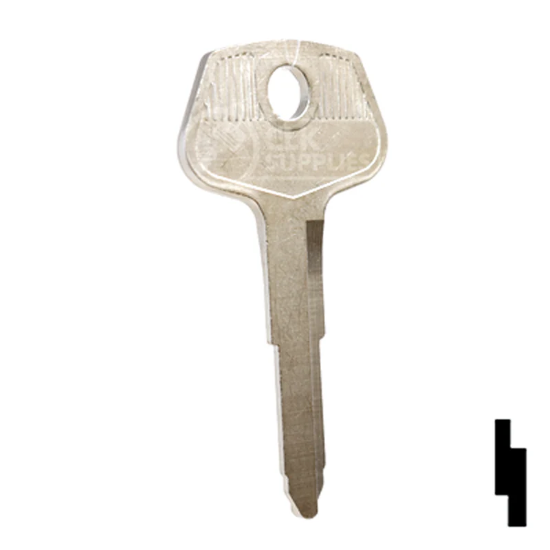 Uncut Key Blank | Chrysler, General Motors | X54, DC1 - Image 15