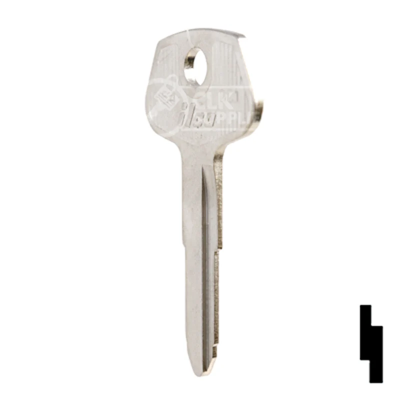 Uncut Key Blank | Chrysler, General Motors | X54, DC1 - Image 21