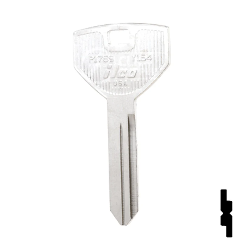 Uncut Key Blank | Chrysler |  P1789, Y154 - Image 24