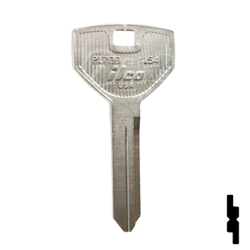 Uncut Key Blank | Chrysler |  P1789, Y154 - Image 3