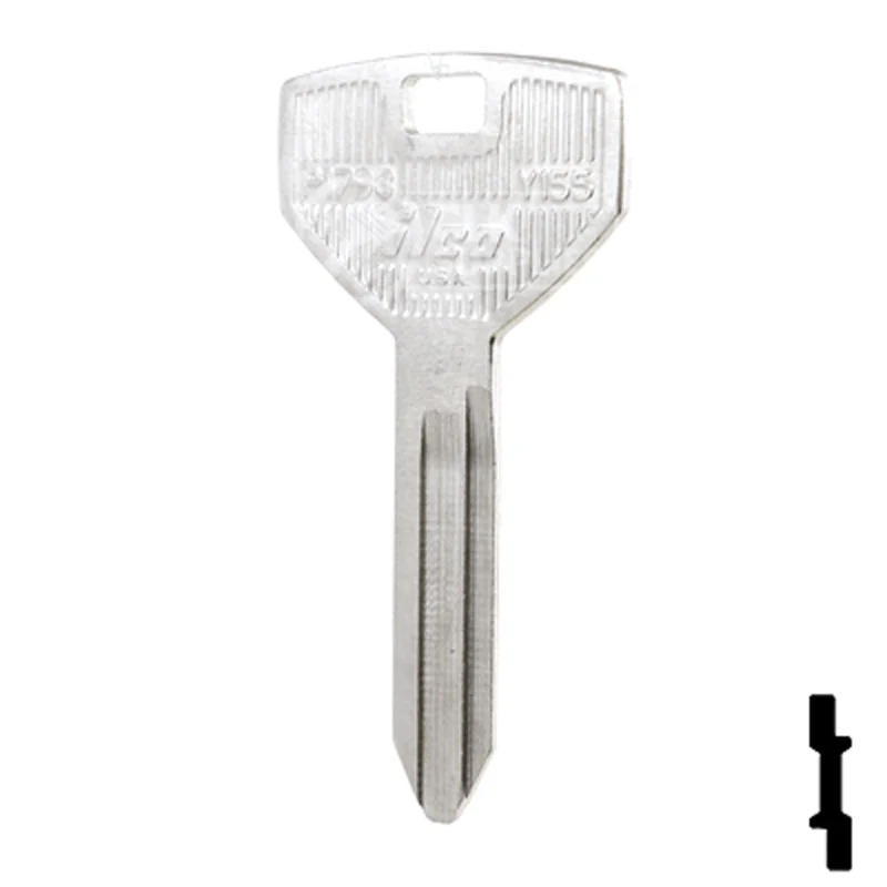 Uncut Key Blank | Chrysler | P1793, Y155 - Image 23
