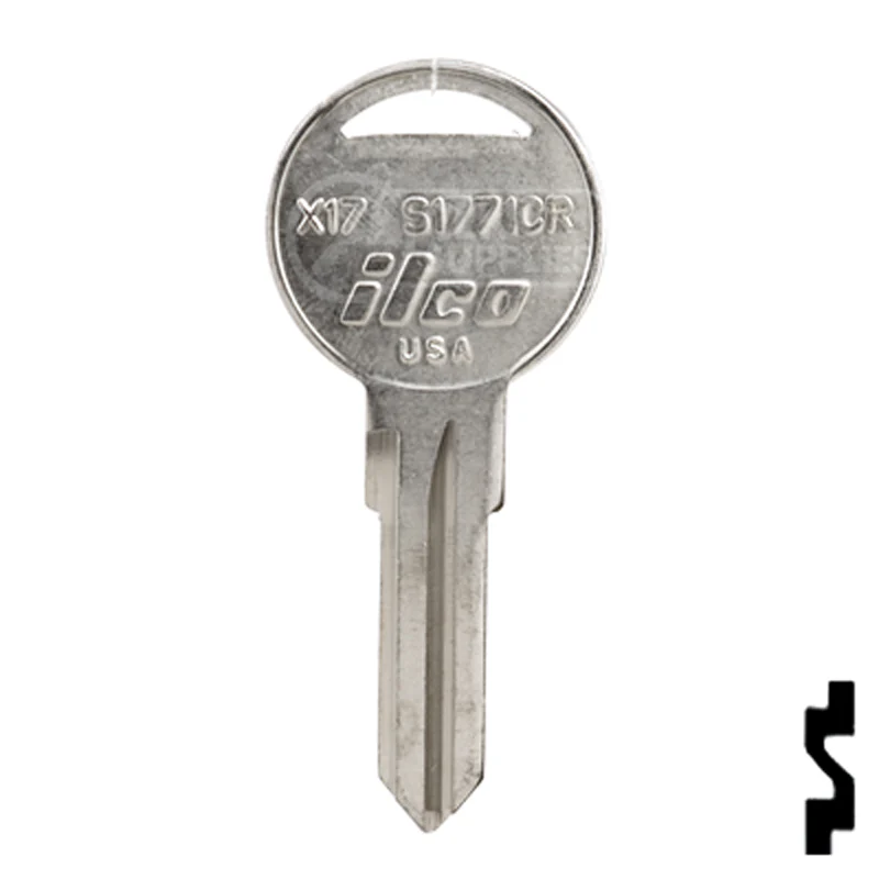 Uncut Key Blank | Chrysler | S1771CR-X17 - Image 2
