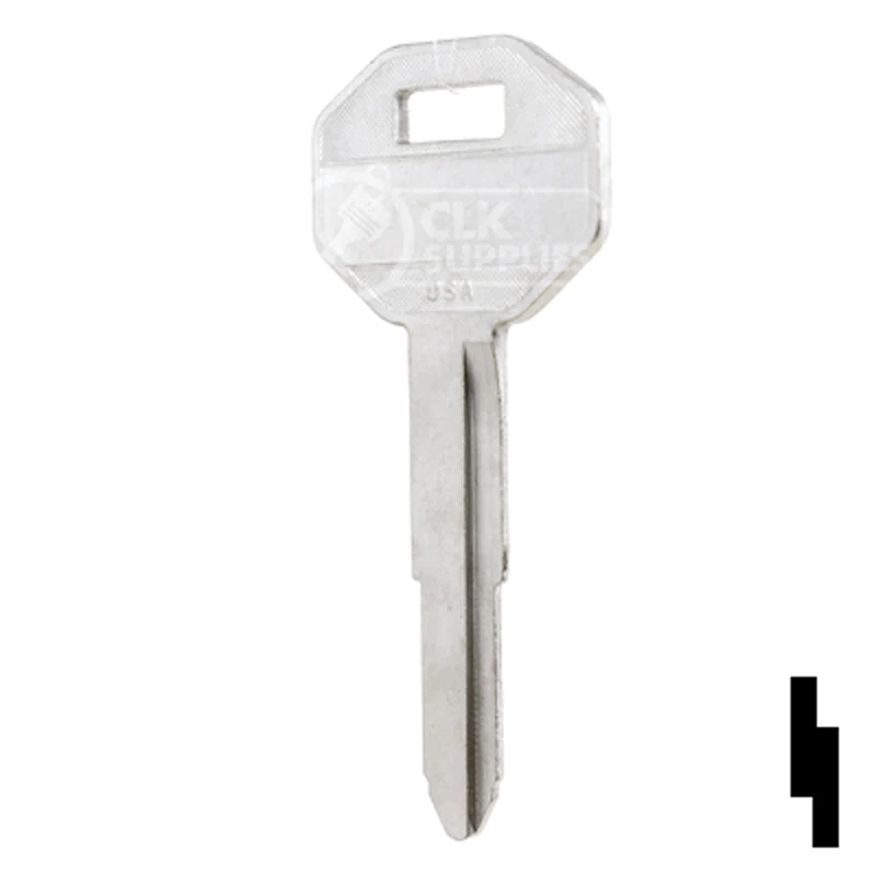 Uncut Key Blank | Chrysler | X121, DC3 - Image 11