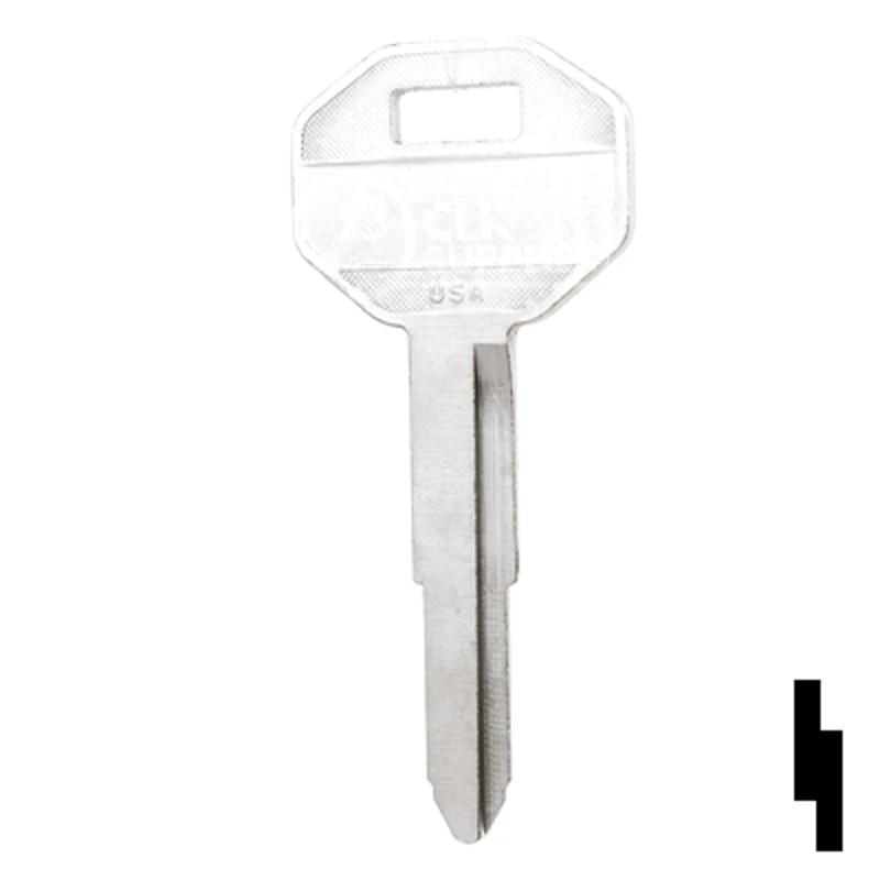 Uncut Key Blank | Chrysler | X121, DC3 - Image 12