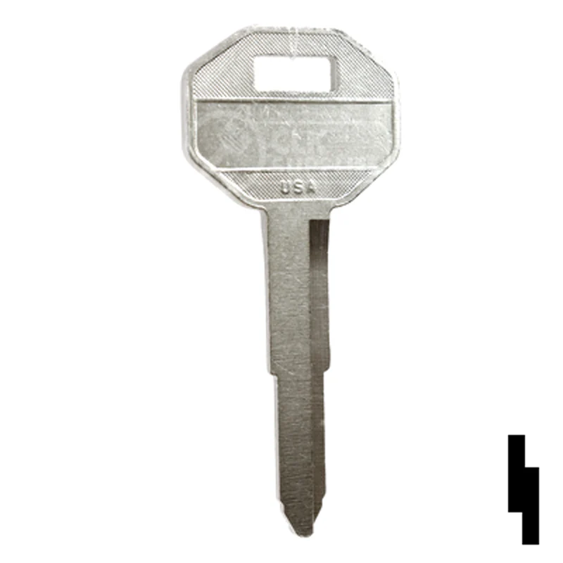 Uncut Key Blank | Chrysler | X121, DC3 - Image 15