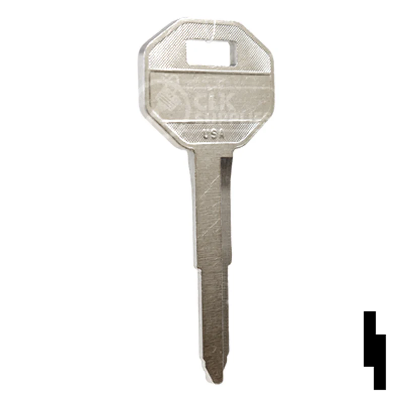 Uncut Key Blank | Chrysler | X121, DC3 - Image 16
