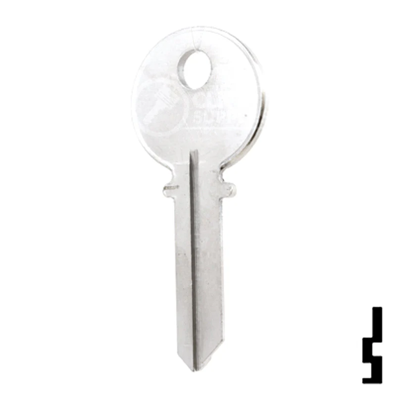Uncut  Key Blank | Clinton | 1023, CL1 - Image 11