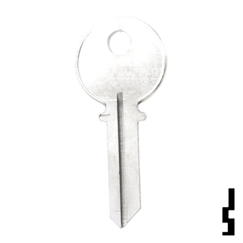 Uncut  Key Blank | Clinton | 1023, CL1 - Image 12