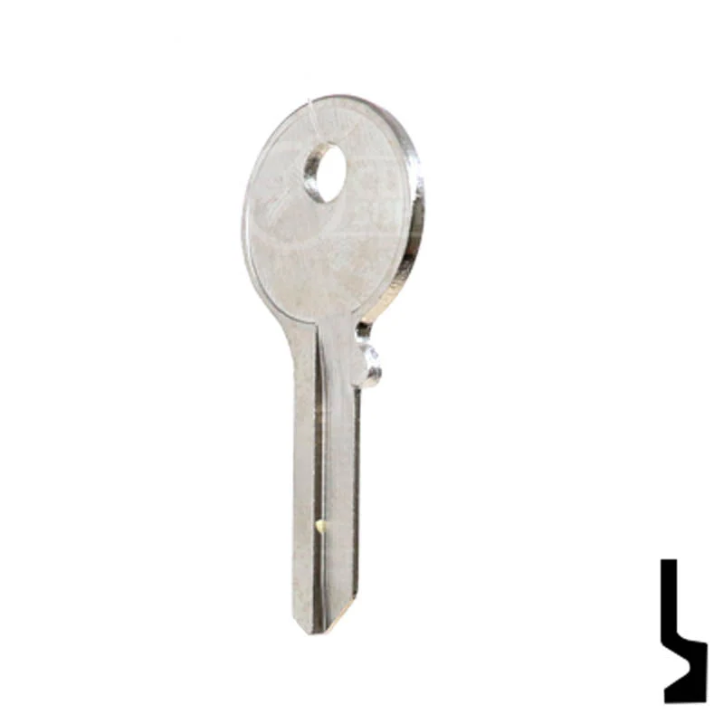 Uncut Key Blank | Clinton Padlocks | T67D - Image 10